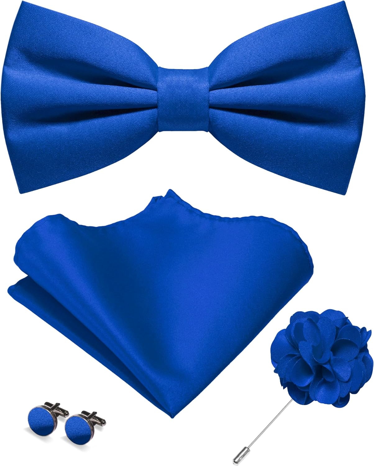 Pre-tied Bow Tie and Pocket Sq - đánh giá và giá Bow Tie Pre Tied