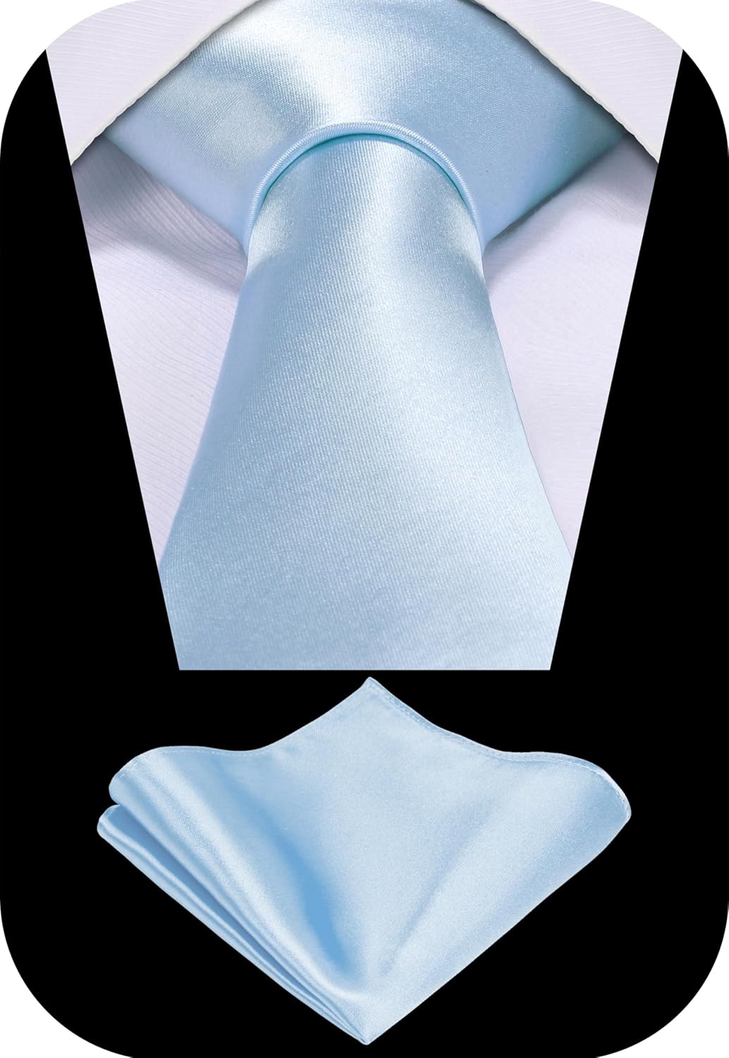 5-Piece Tie Set in White or Bl - đánh giá và giá Pocket Square Set
