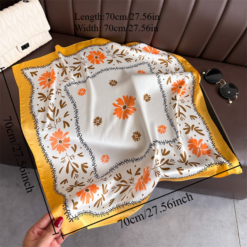 1Pc new printed fashion silk s - đánh giá và giá Silk Neck Scarf