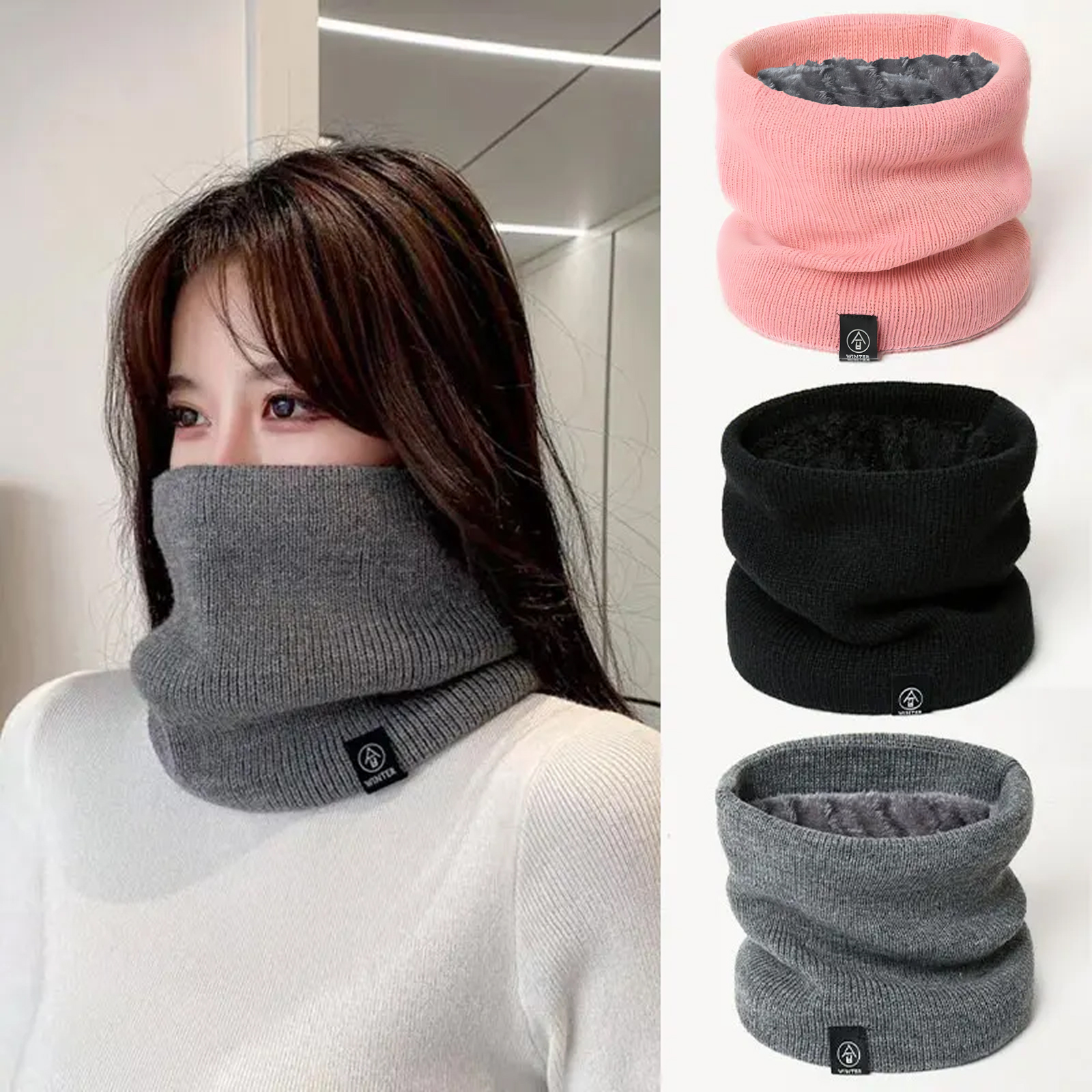 Fashion Women Knitted Scarf So - đánh giá và giá Muffler Men Wool