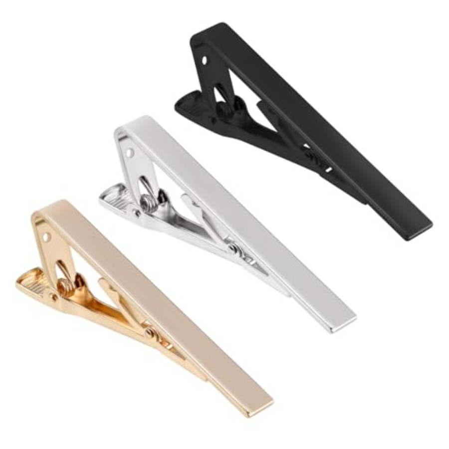 3 Pack Tie Clips for Men Tie B - đánh giá và giá Tie Bar Set Gift