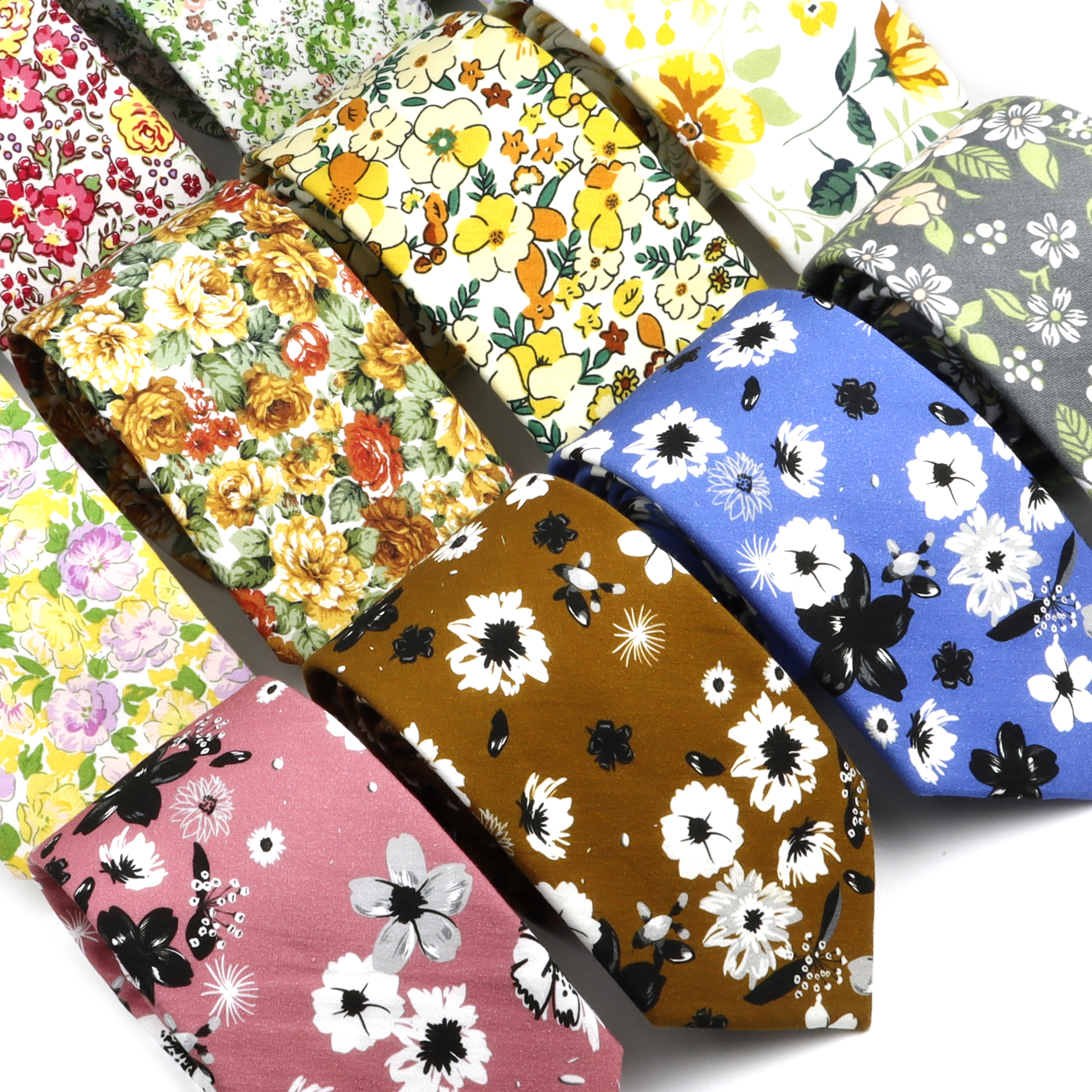 New Elegant Floral Tie For Men - đánh giá và giá Skinny Tie Men