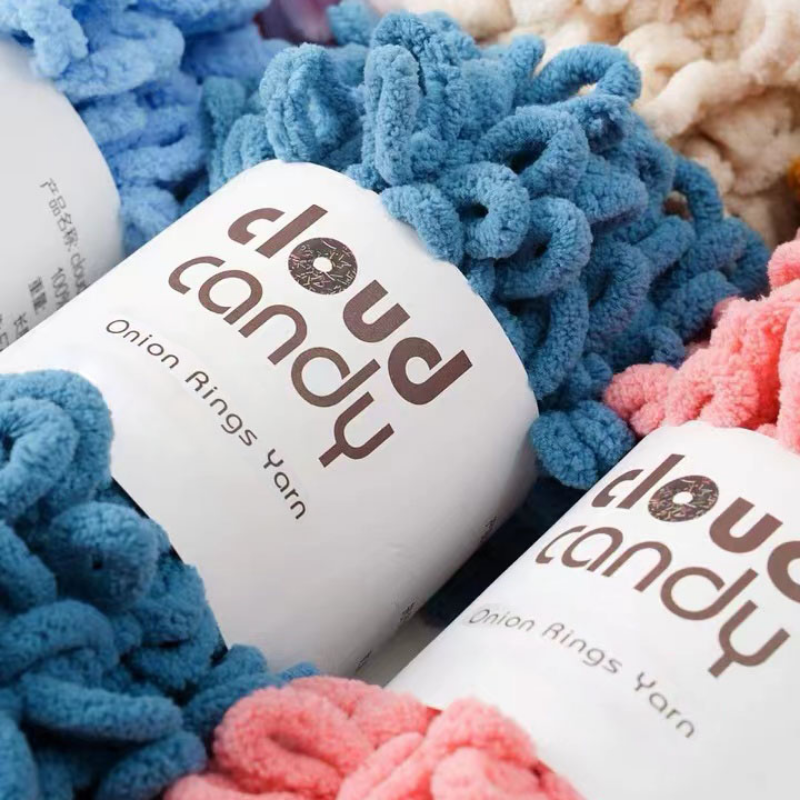 100g/Roll Finger Loop Yarn Thr - đánh giá và giá Woven Scarf Blanket