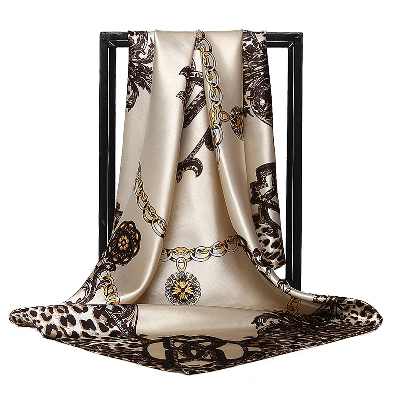 90*90cm Ladies Silk Scarf Band - đánh giá và giá Face Scarf Mask