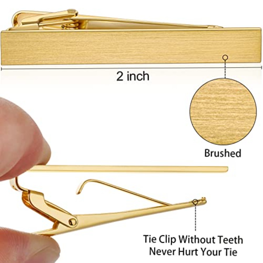 HAWSON 2 inch Tie Clip for Men - đánh giá và giá Tie Bar Set Gift