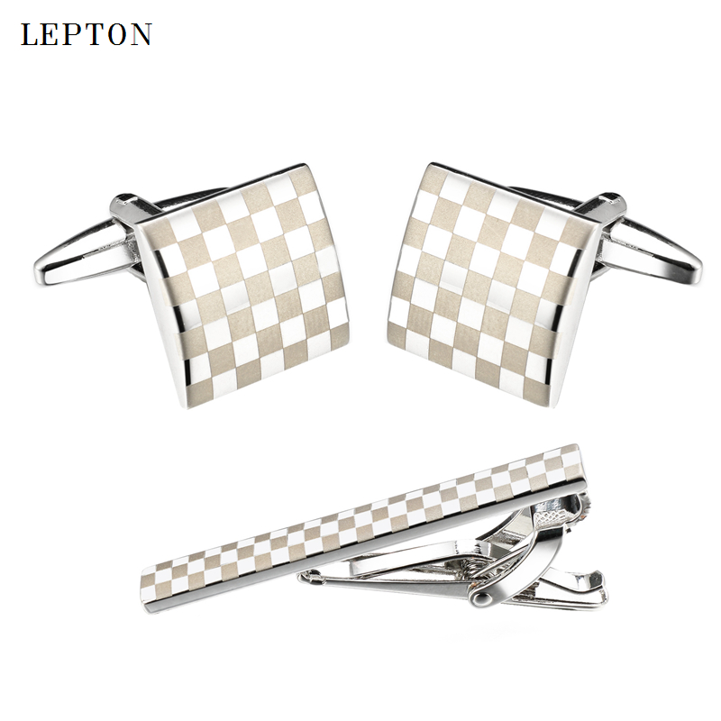 Lepton Classic Square  Laser M - đánh giá và giá Tie Bar Set Gift