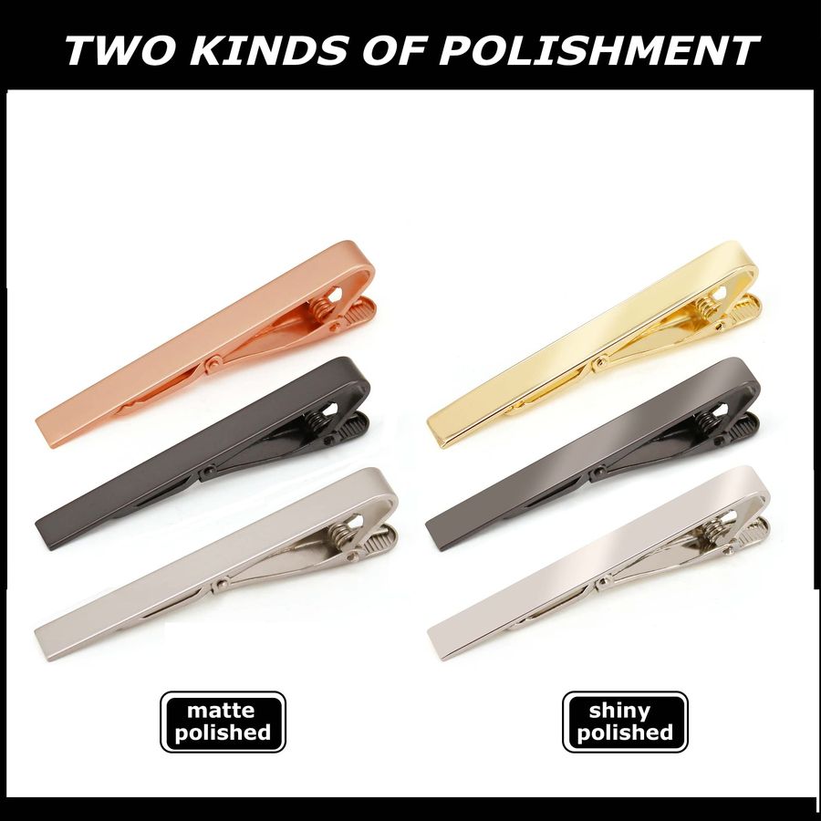 Clips for Men, 6 PACK Tie Clip - đánh giá và giá Tie Bar Set Gift