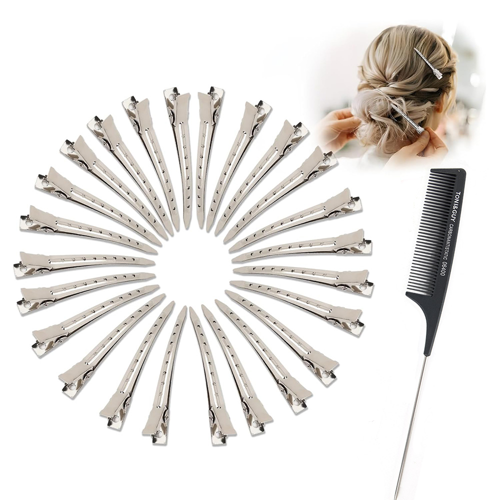 24pcs Silver Hair Clips For St - đánh giá và giá Tie Clip Silver