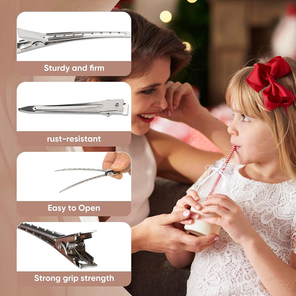 24pcs Silver Hair Clips For St - đánh giá và giá Tie Clip Silver