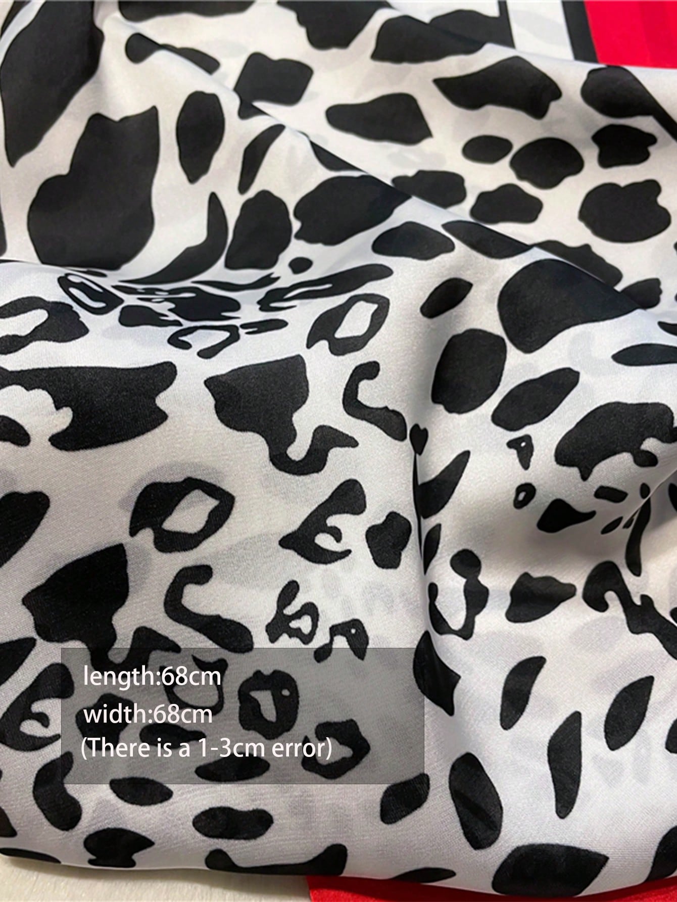1pc Faux Silk Retro Leopard Pr - đánh giá và giá Bandana Cotton