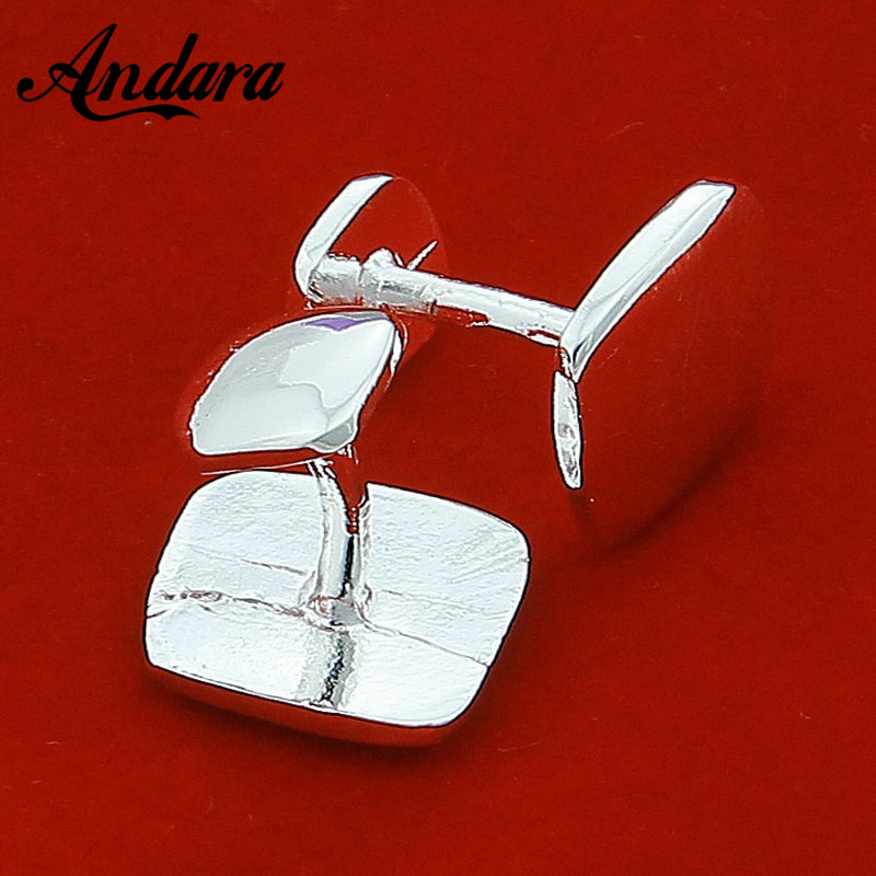 Hot Sale Silver Square Cufflin - đánh giá và giá Tie Clip Silver