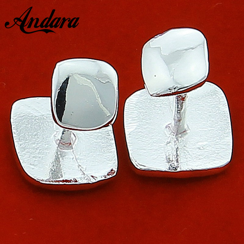 Hot Sale Silver Square Cufflin - đánh giá và giá Tie Clip Silver