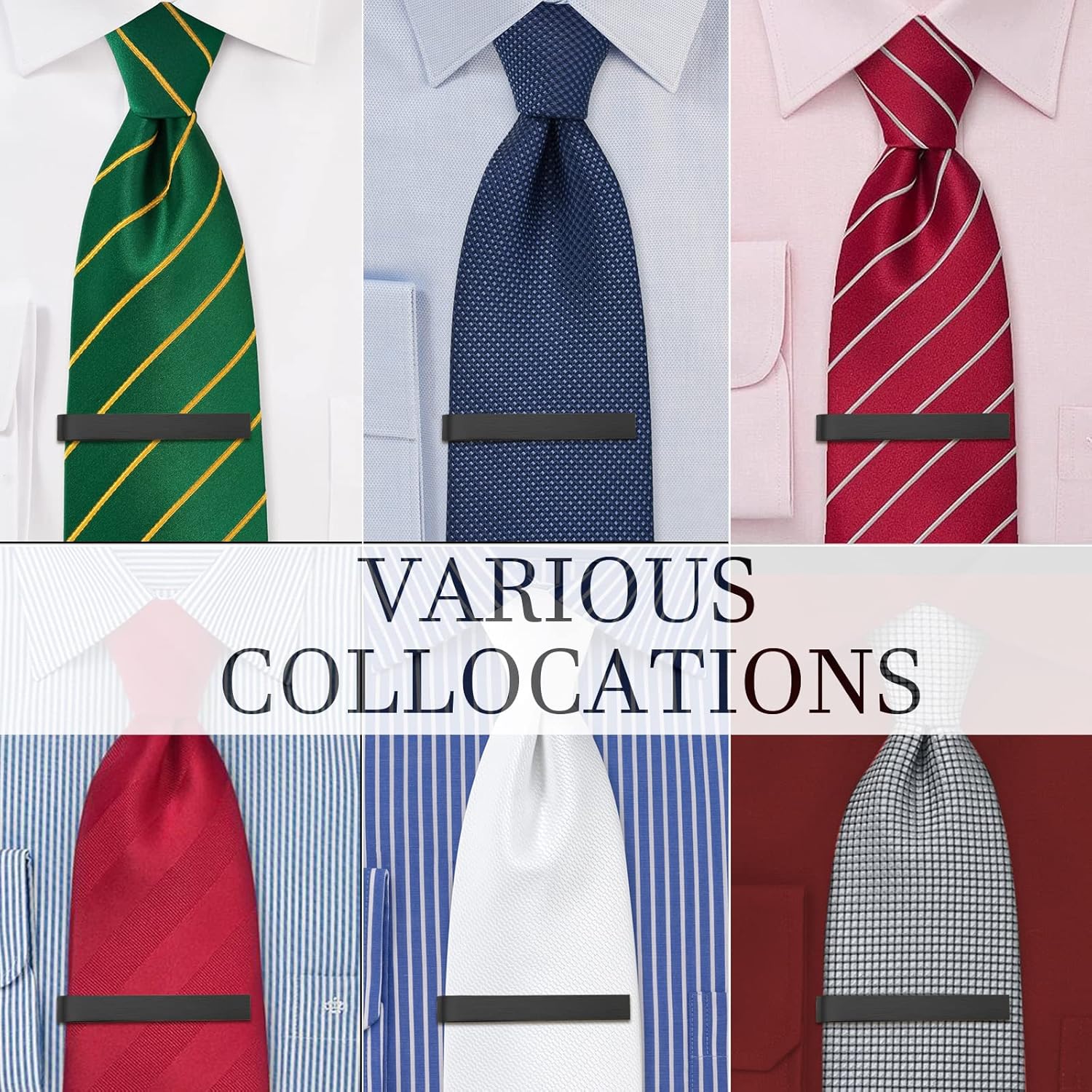 Skinny Tie Clip Bar Set, 2 Inc - đánh giá và giá Skinny Tie Men