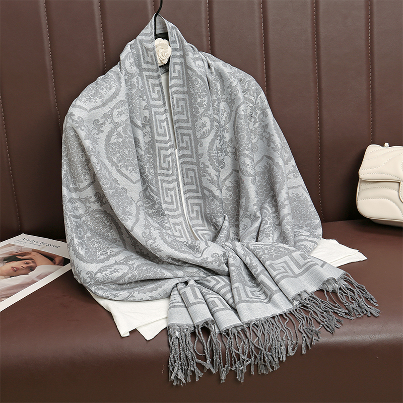2024 Luxury Thick Cashmere Sca - đánh giá và giá Woven Scarf Blanket