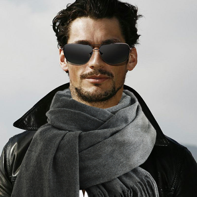 Fashion Scarf Man Winter Warm  - đánh giá và giá Muffler Men Wool