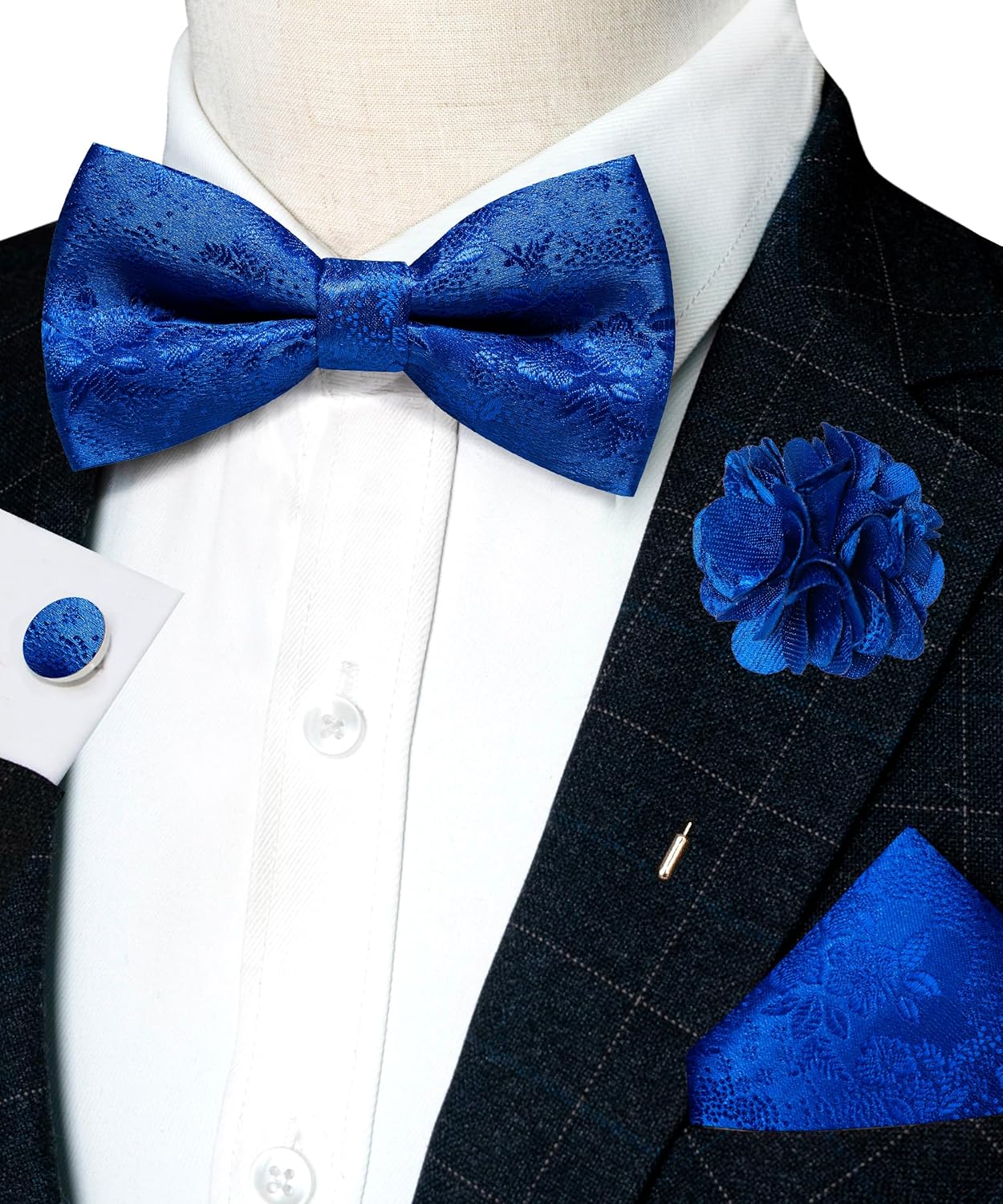 Floral Pre-tied Bow Tie Set wi - đánh giá và giá Bow Tie Pre Tied