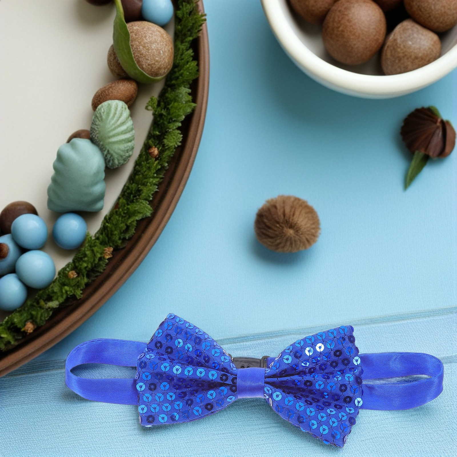 5Pcs Children's Sequin Bow Tie - đánh giá và giá Bow Tie Pre Tied