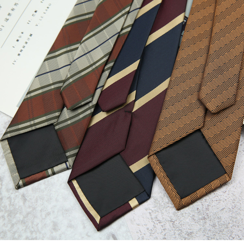 New Trendy Striped Neckties Fo - đánh giá và giá Skinny Tie Men