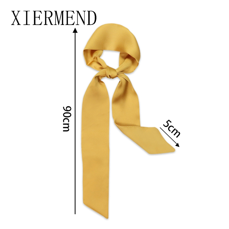New Long Bag Scarf Women Hair  - đánh giá và giá Ascot Neck Scarf