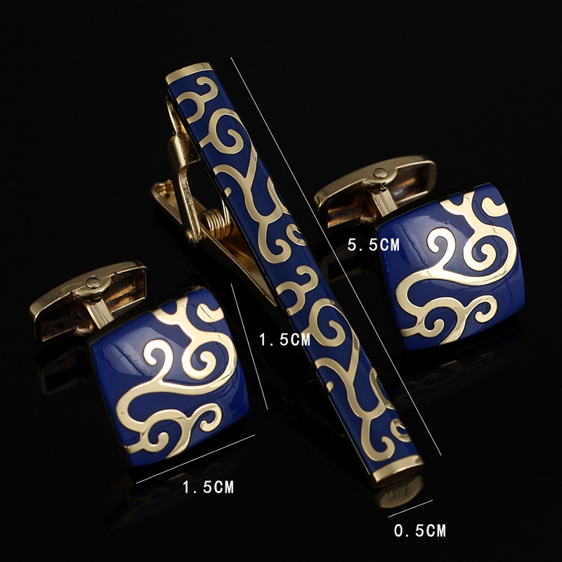Mens Ties Clip Cufflinks Set S - đánh giá và giá Tie Bar Set Gift