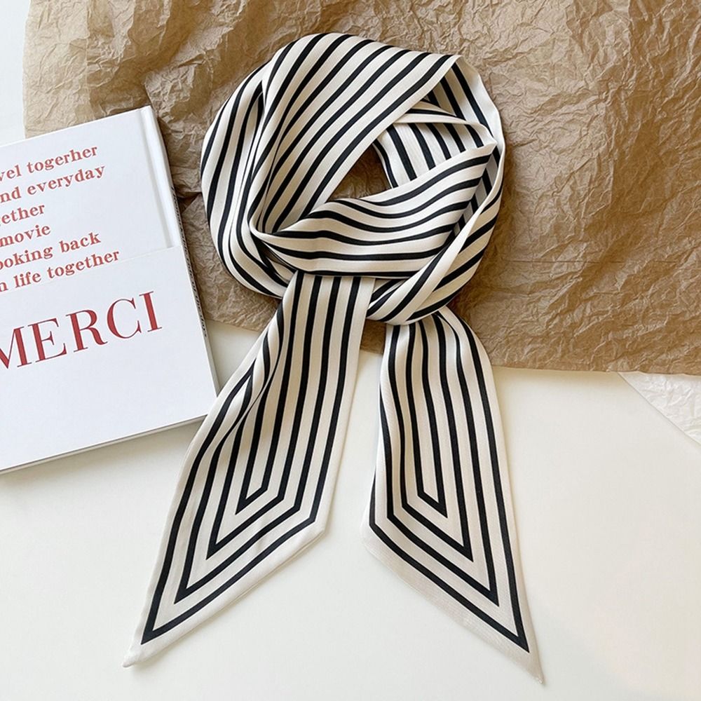 Retro Tie Wraps Female Shawl R - đánh giá và giá Silk Tie Striped