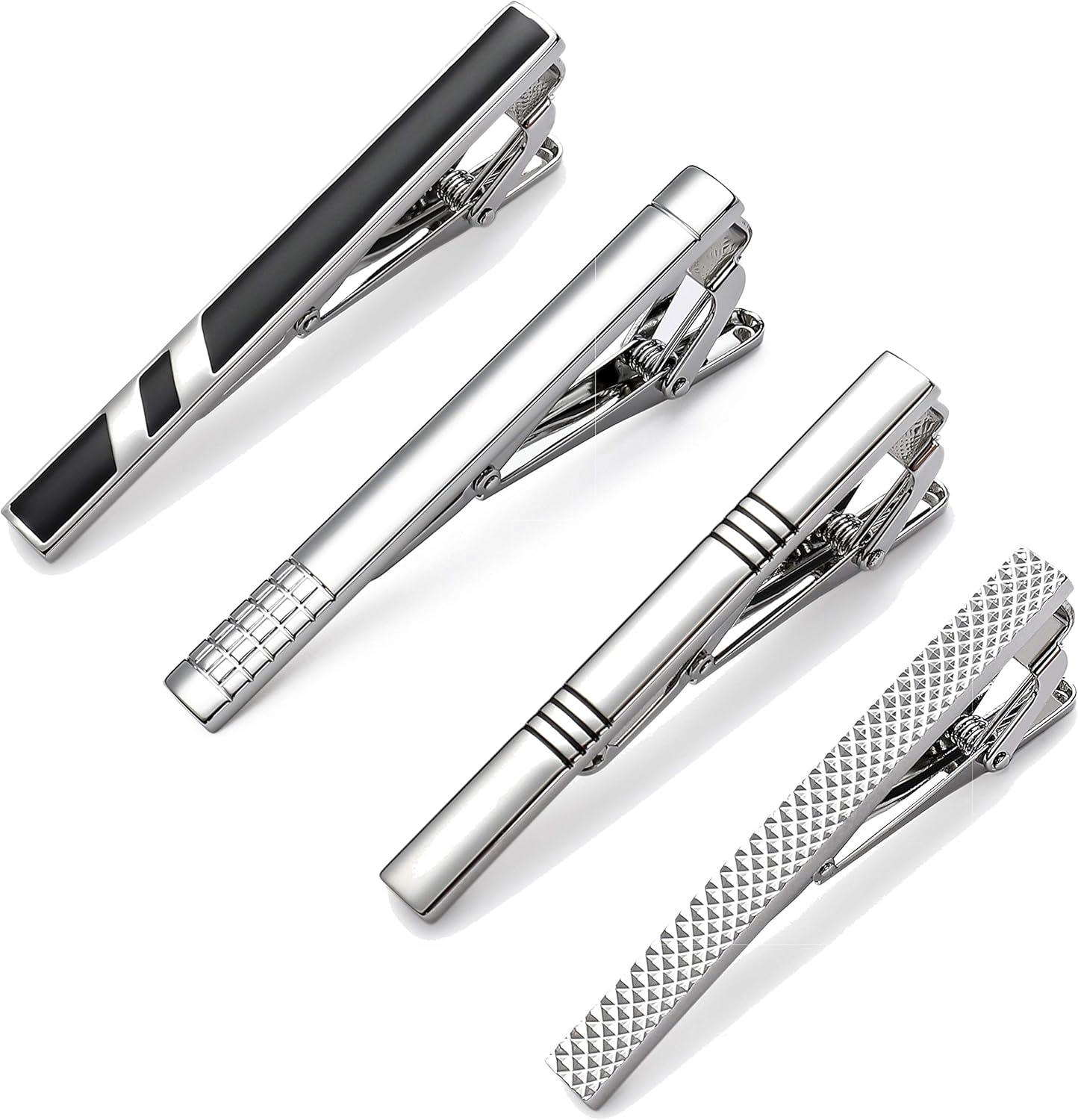 Classic Silver Tie Bar Set for - đánh giá và giá Tie Bar Set Gift