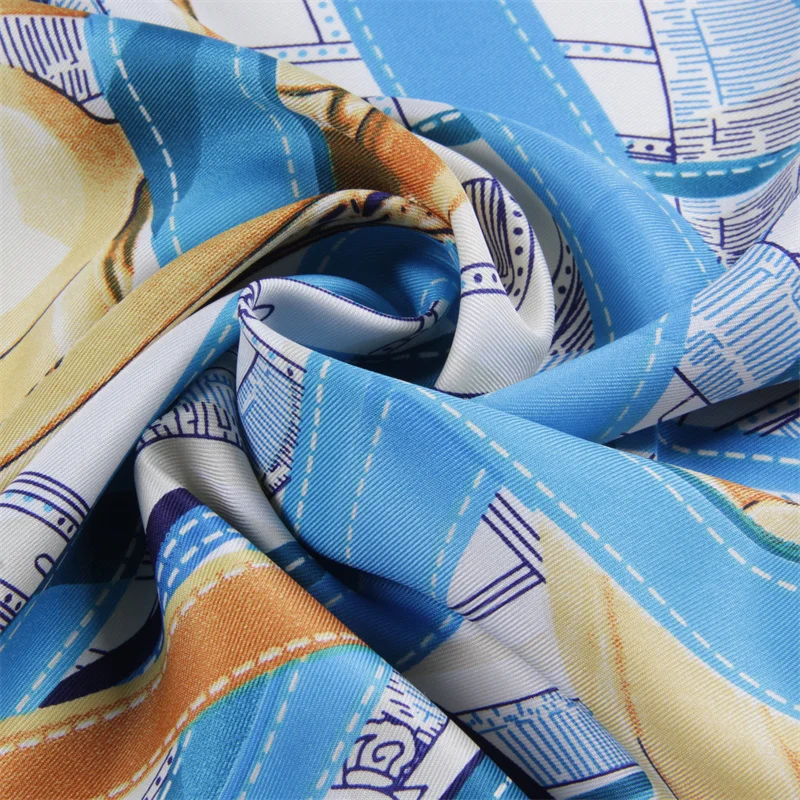 90cm Manual Hand Rolled Twill  - đánh giá và giá Bandana Cotton