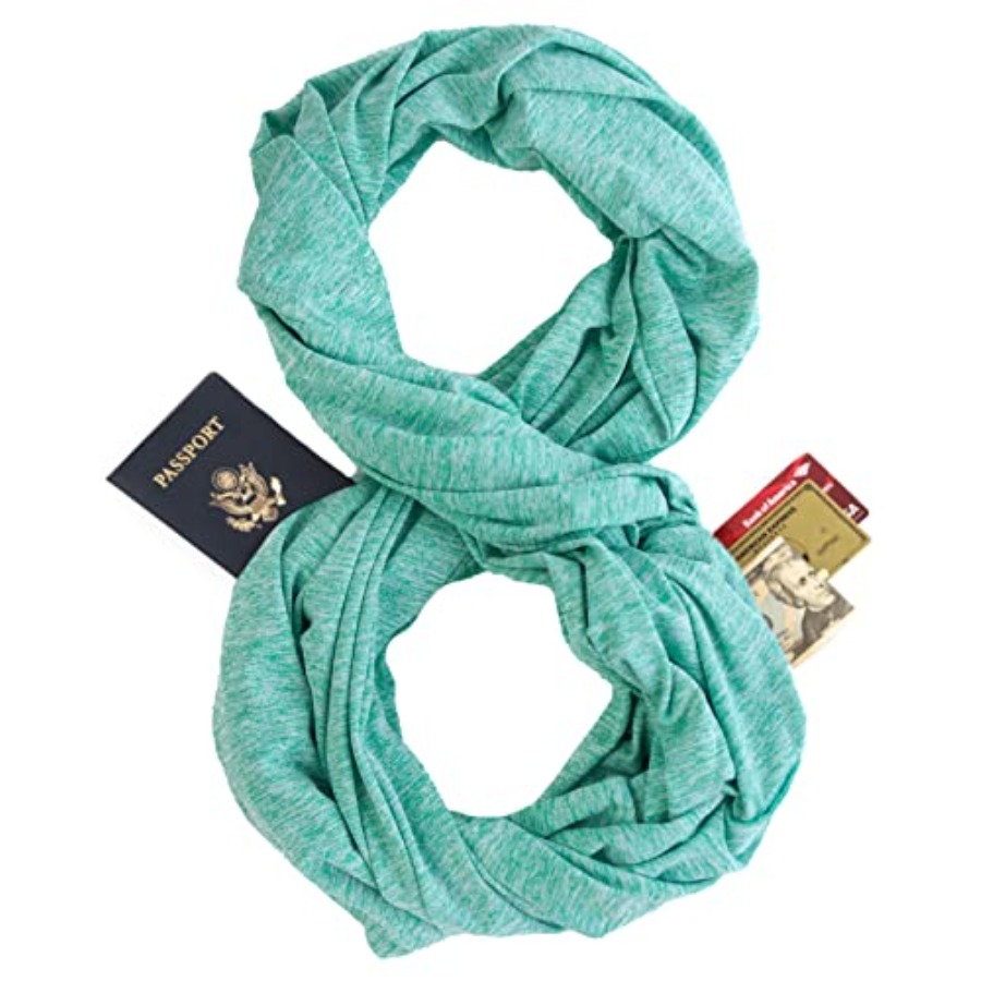 Infinity Travel Scarf Loop wit - đánh giá và giá Infinity Scarf Knit
