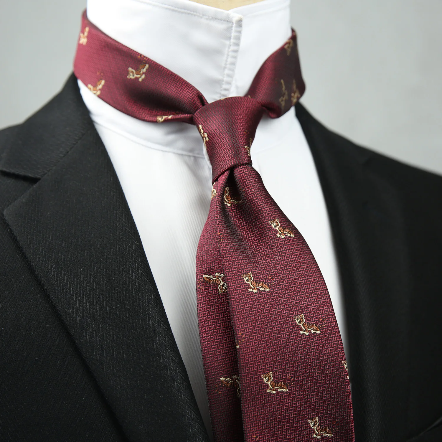 Linbaiway Business Floral Prin - đánh giá và giá Skinny Tie Men
