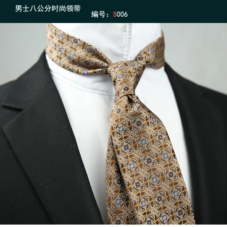 Linbaiway Business Floral Prin - đánh giá và giá Skinny Tie Men