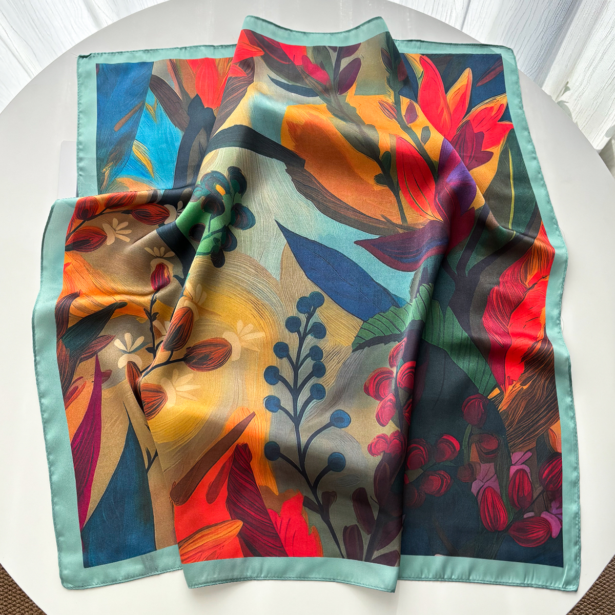 2026 Summer New Scarf Women Oi - đánh giá và giá Ascot Neck Scarf