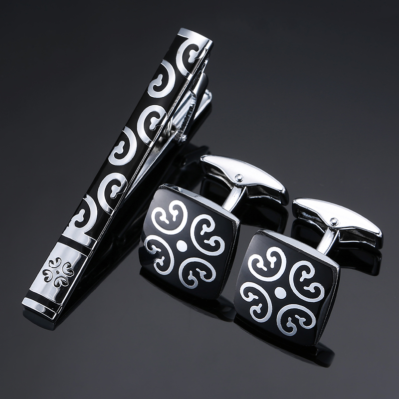 High Quality Cuff links neckti - đánh giá và giá Tie Bar Set Gift