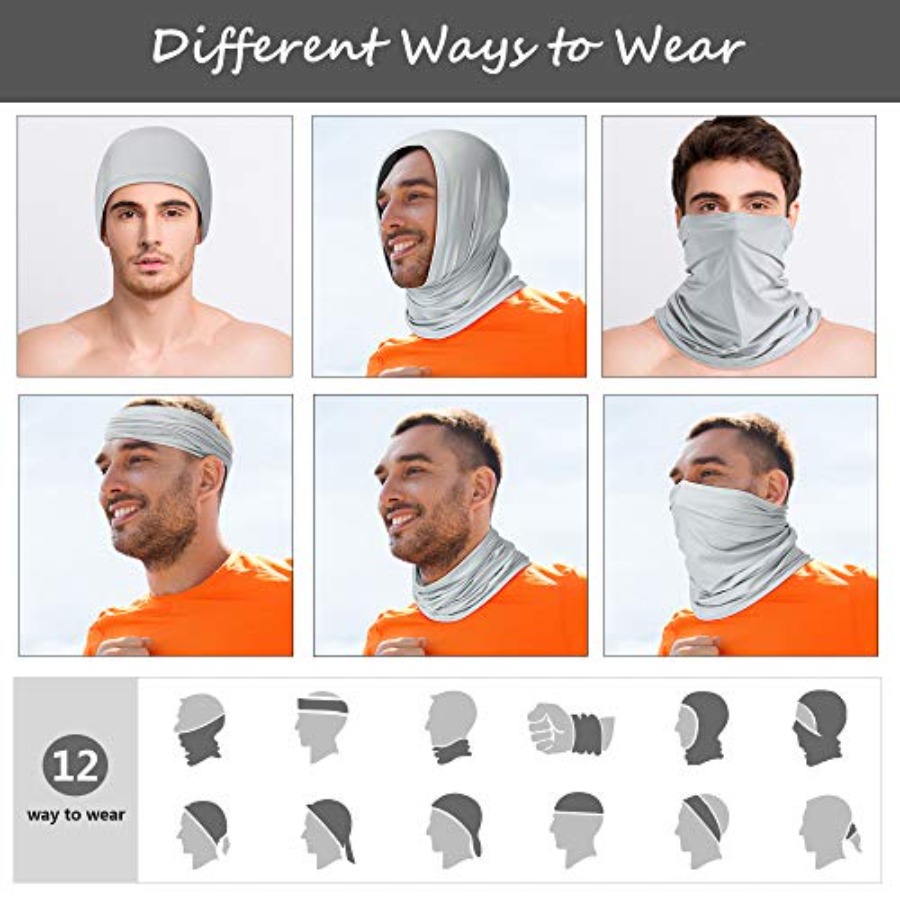 Geyoga Neck Gaiter Bandana Fac - đánh giá và giá Face Scarf Mask