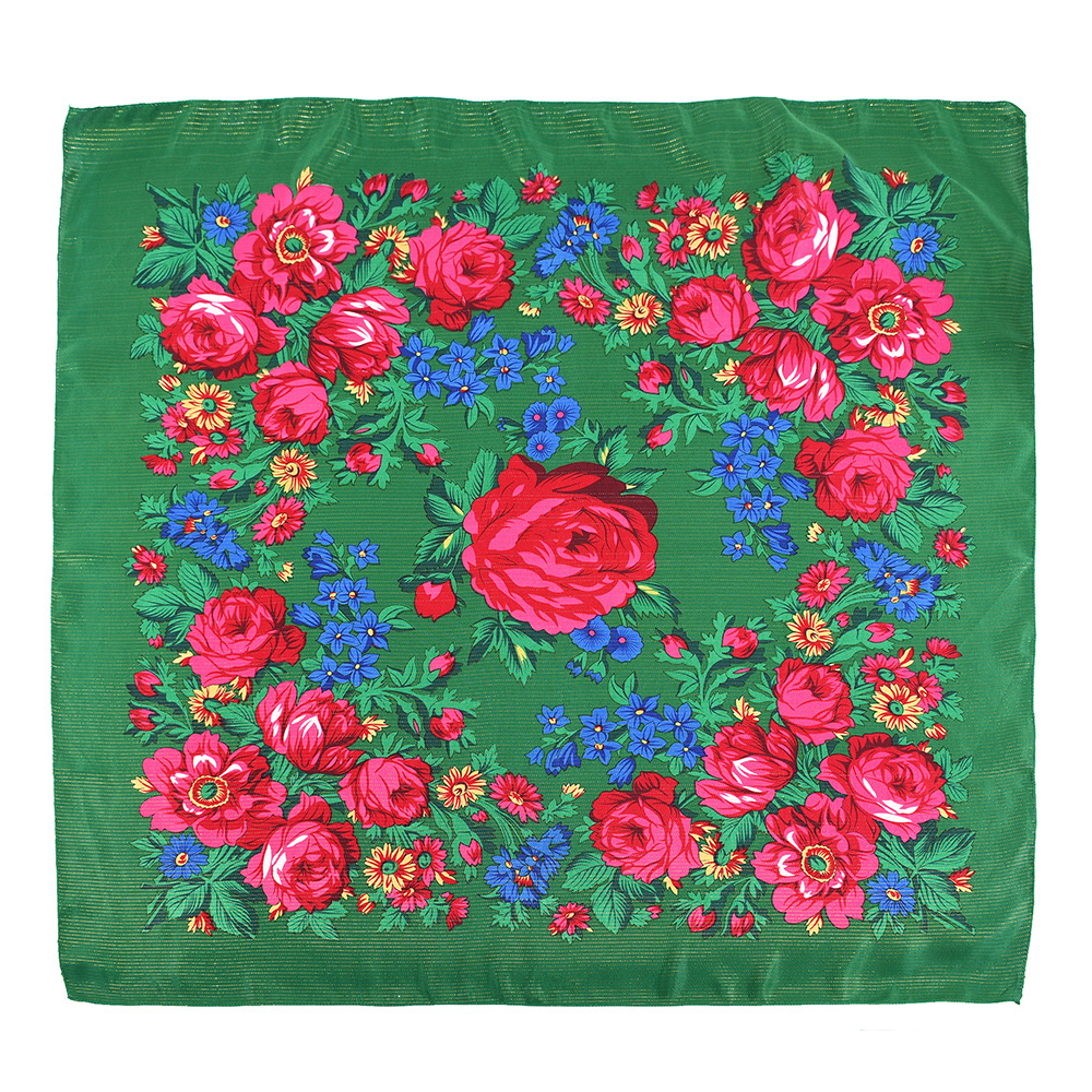 110*110cm Golden Silvery Wire  - đánh giá và giá Bandana Cotton