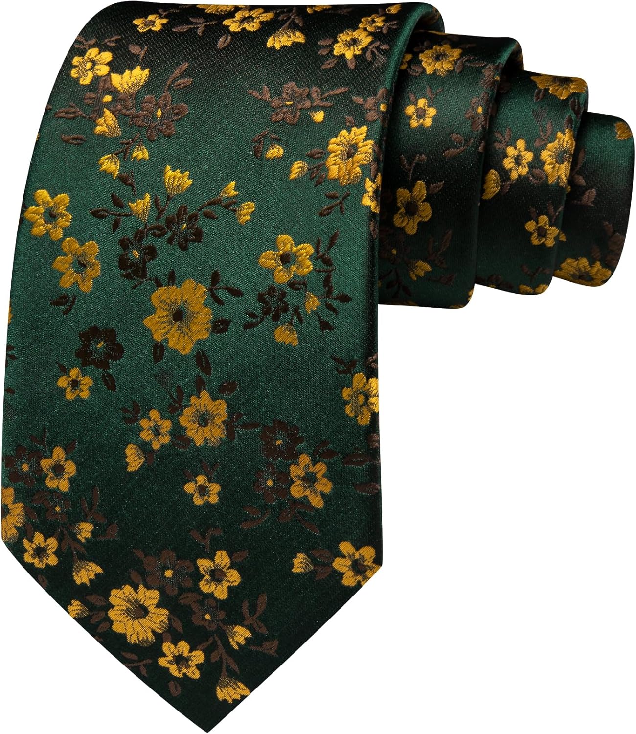 Men's Floral Paisley Silk Tie  - đánh giá và giá Pocket Square Set