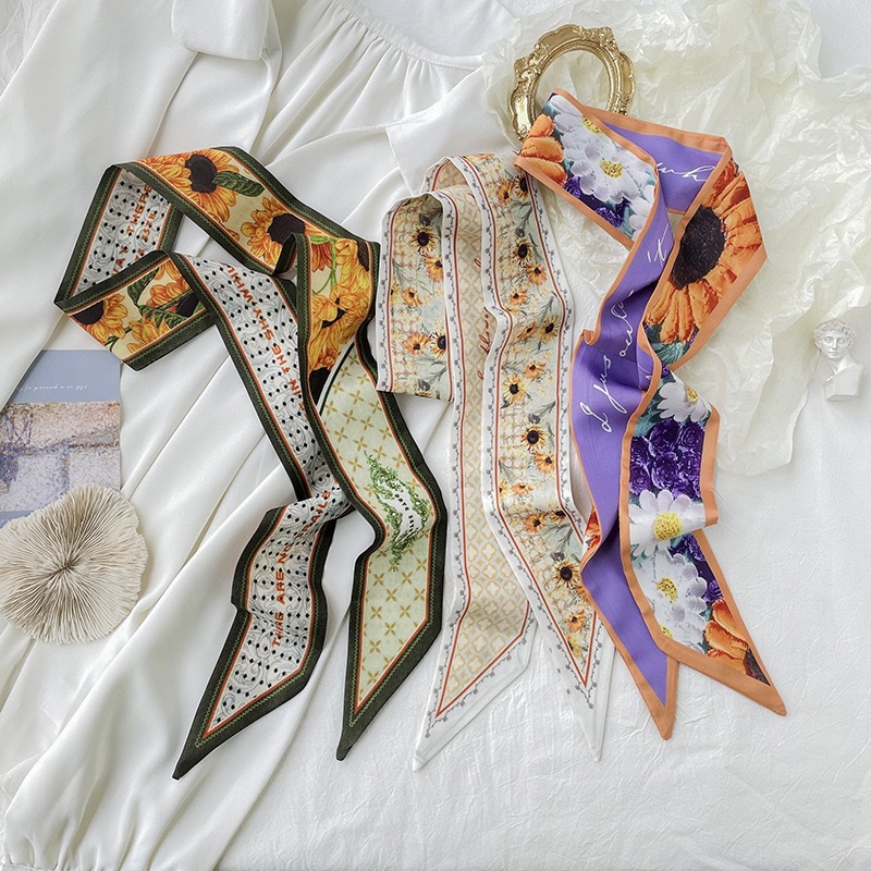 Spring Oil Painting Series Sca - đánh giá và giá Head Wrap Turban