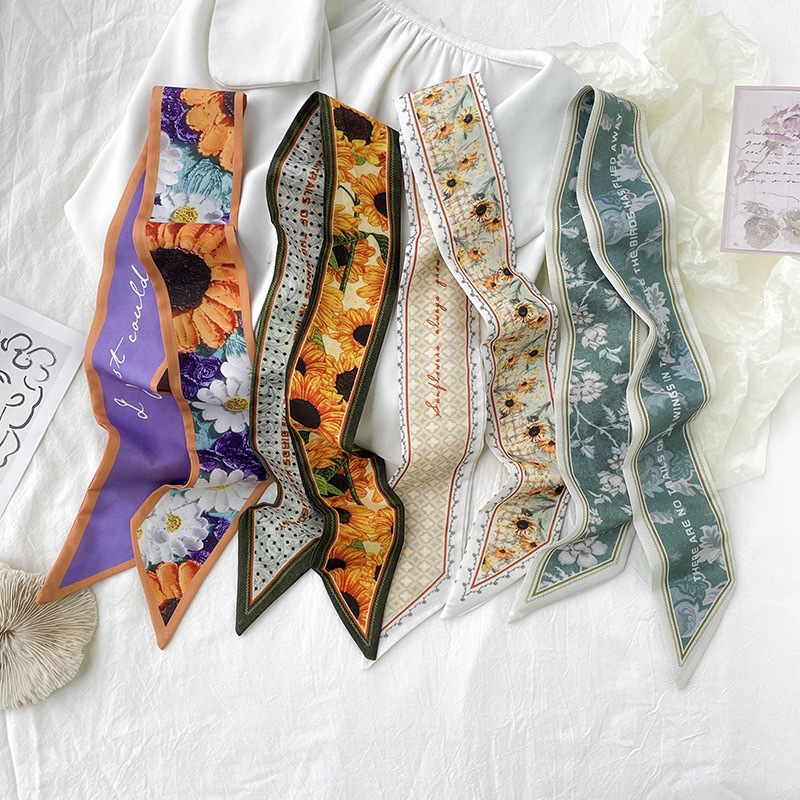 Spring Oil Painting Series Sca - đánh giá và giá Head Wrap Turban